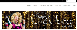 Welcome to the new Wig Shop for Gigi Monroe Designs!